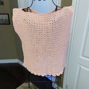 🎀 3 for $45 Handmade Crochet Top Mercerized Cotton